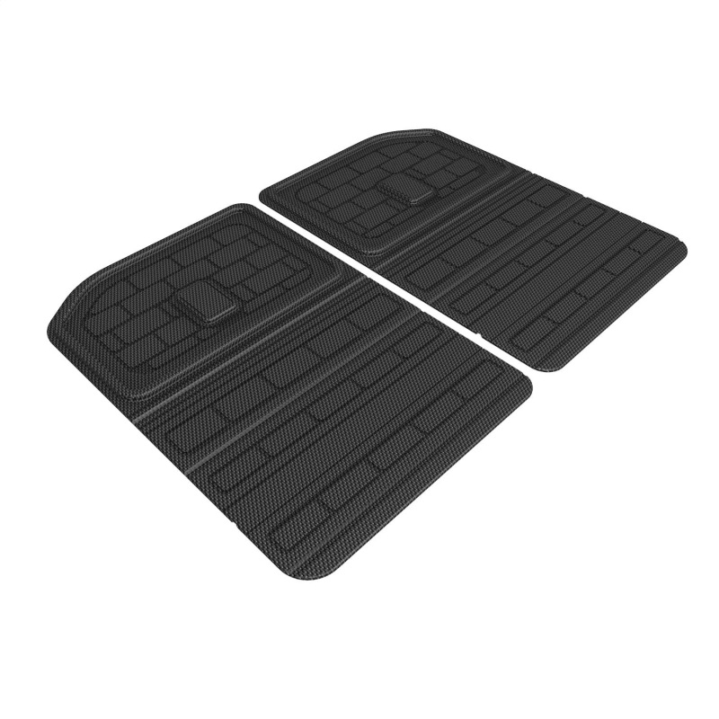 Rivian R1S Seat Back Protector - 3rd Row - 3D MAXpider - Kagu - Black - `22-`23 Rivian R1S Seat Back Protector - 3rd Row - 3D MAXpider - Kagu - Black - `22-`23